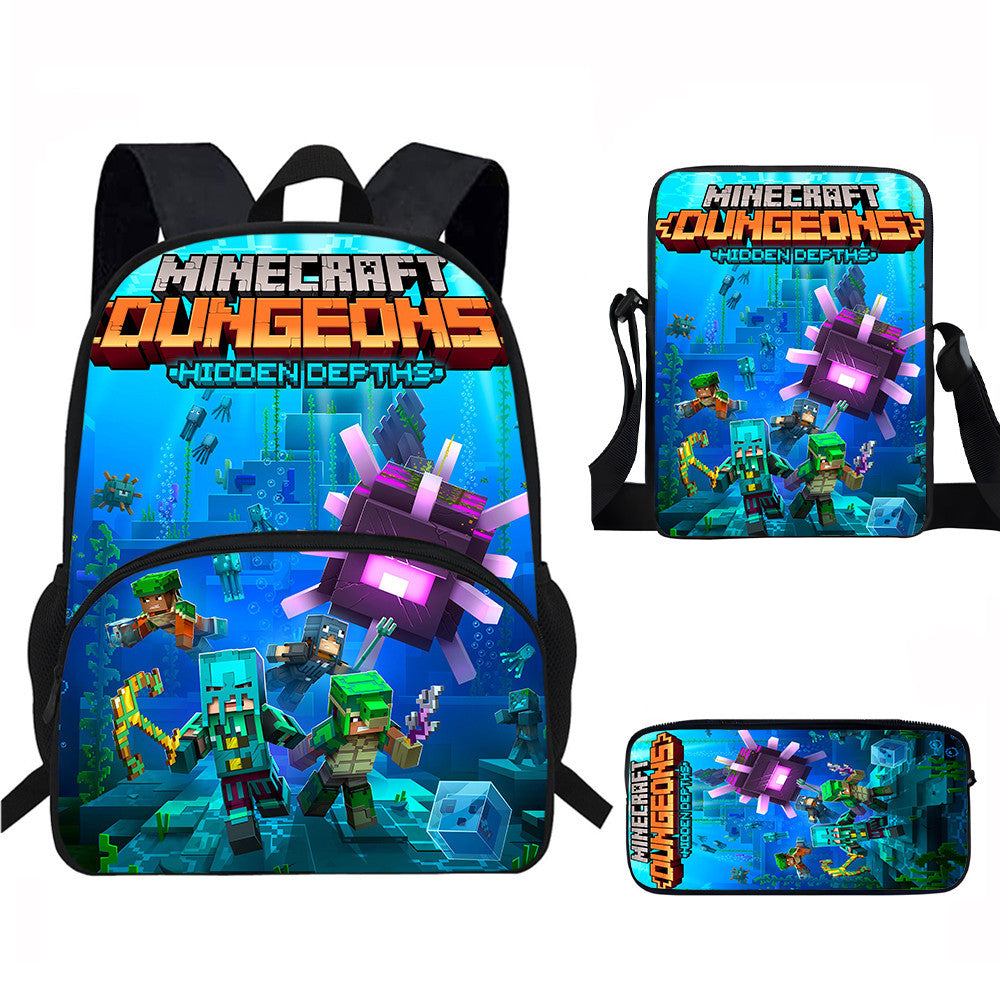 Minecraft Backpack Set