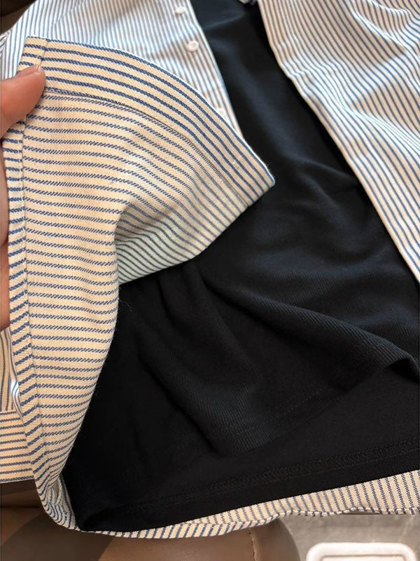 Striped Heritage Button Up