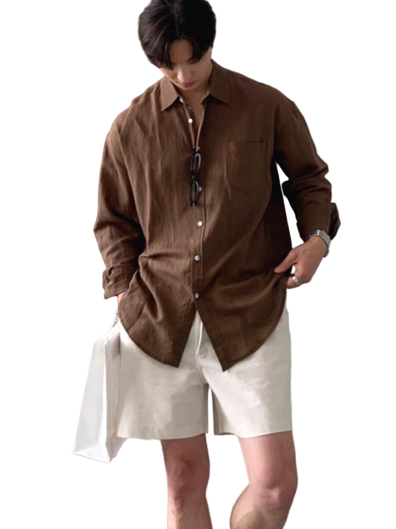 Breathable Textured Casual Wear