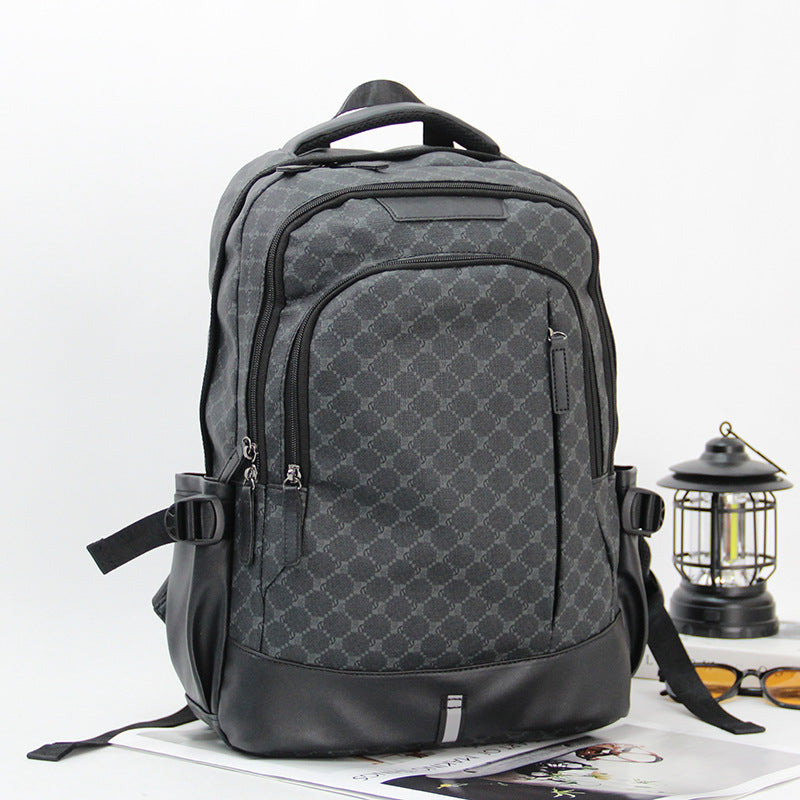 Monogram Pattern Tech Backpack