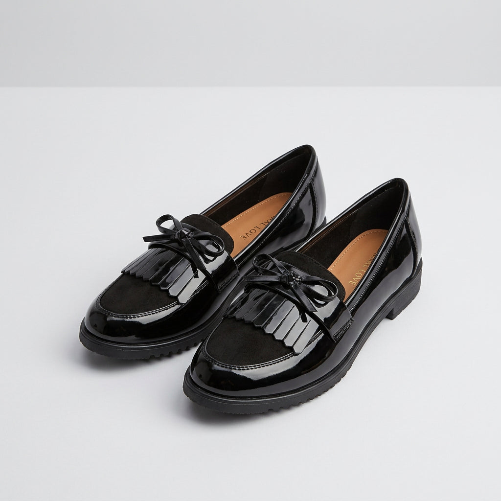 Bow Tassel Loafers