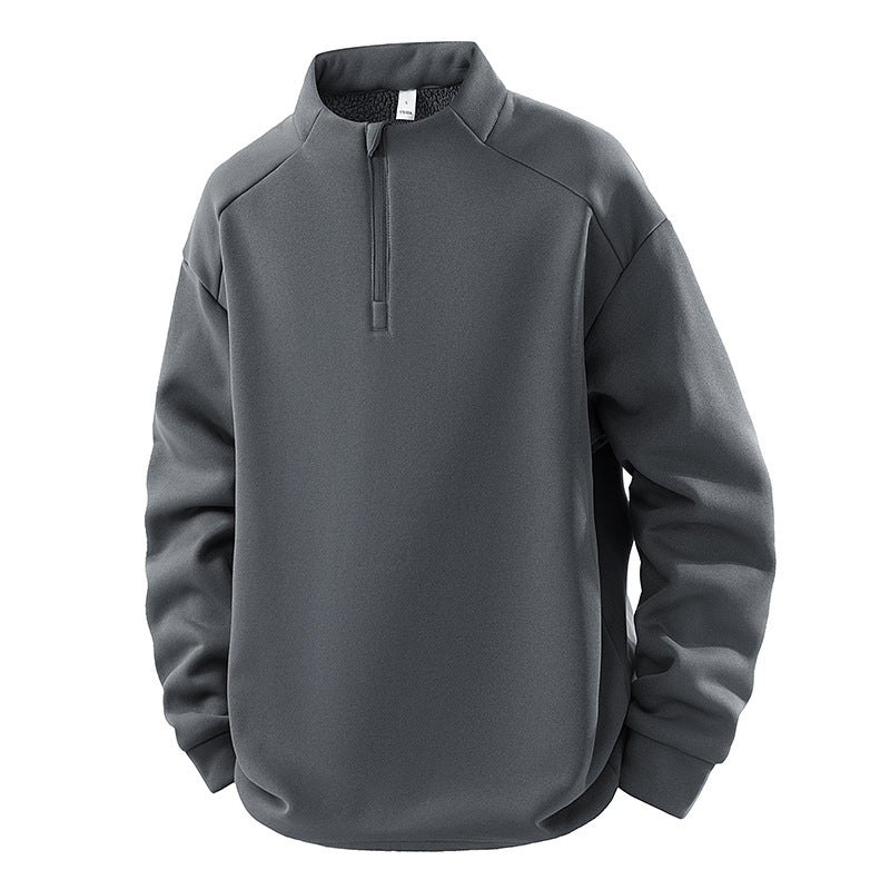 Half-Zip Fleece Sweatshirt