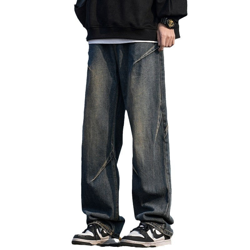 Vintage Loose-Fit Denim Jeans