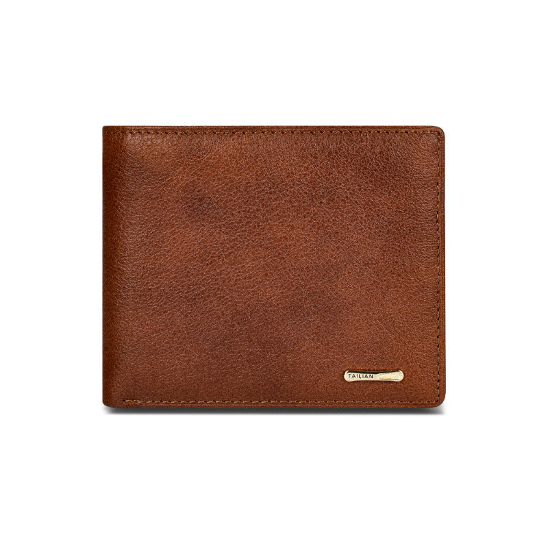 Classic Leather Bi-Fold Wallet