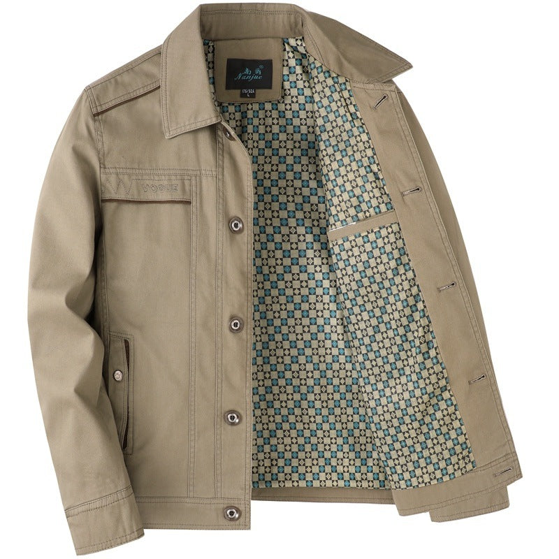 Men's Casual Lined Jacket