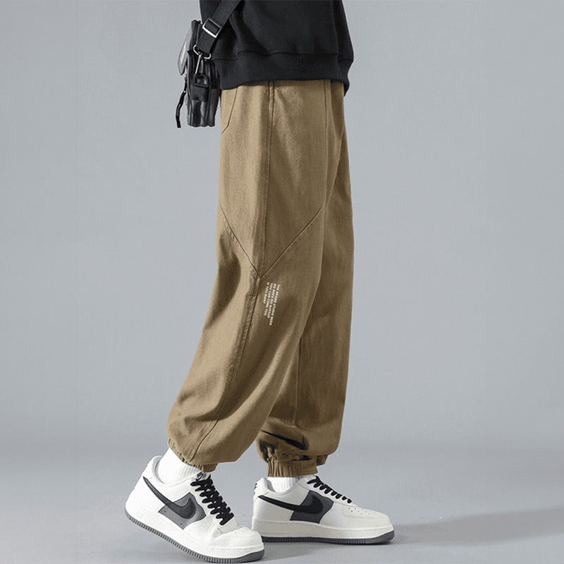 Oversize Casual Straight-Leg Trousers