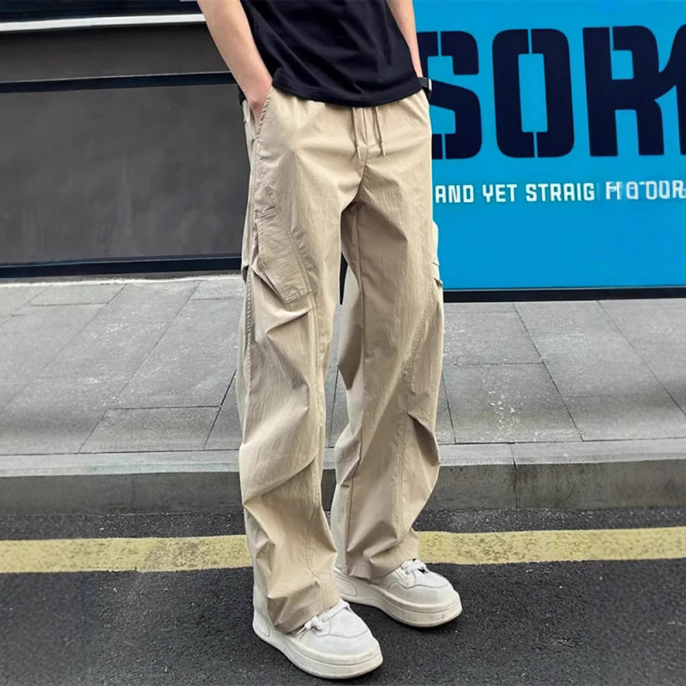 Ice Silk Cargo Pants