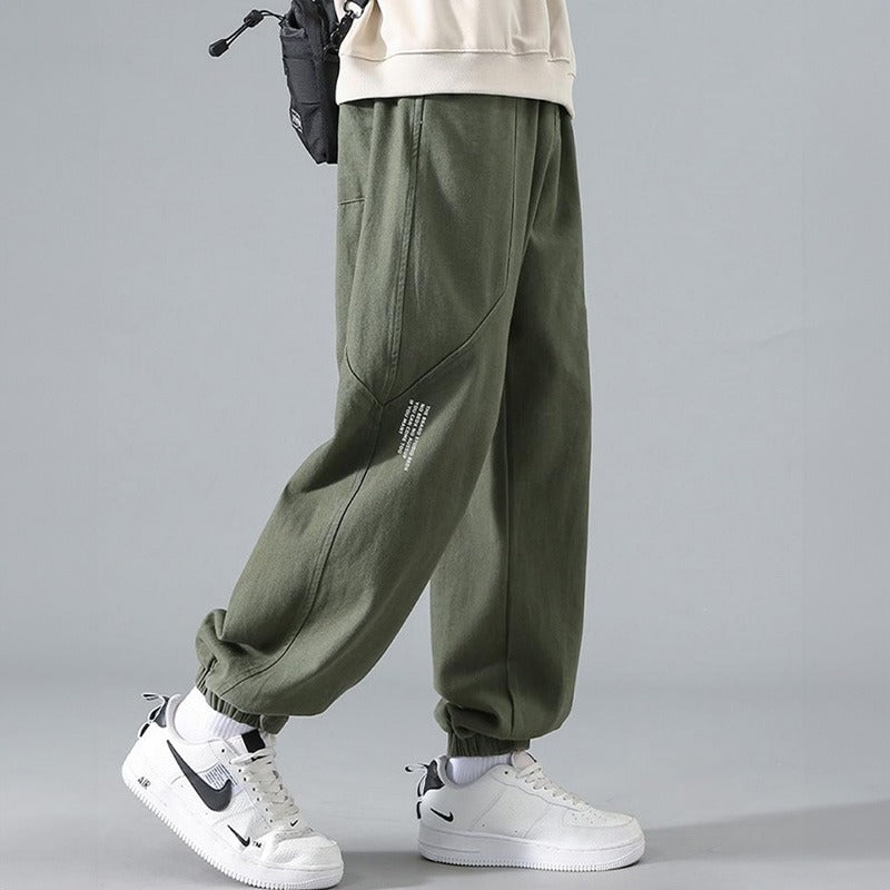 Oversize Casual Straight-Leg Trousers