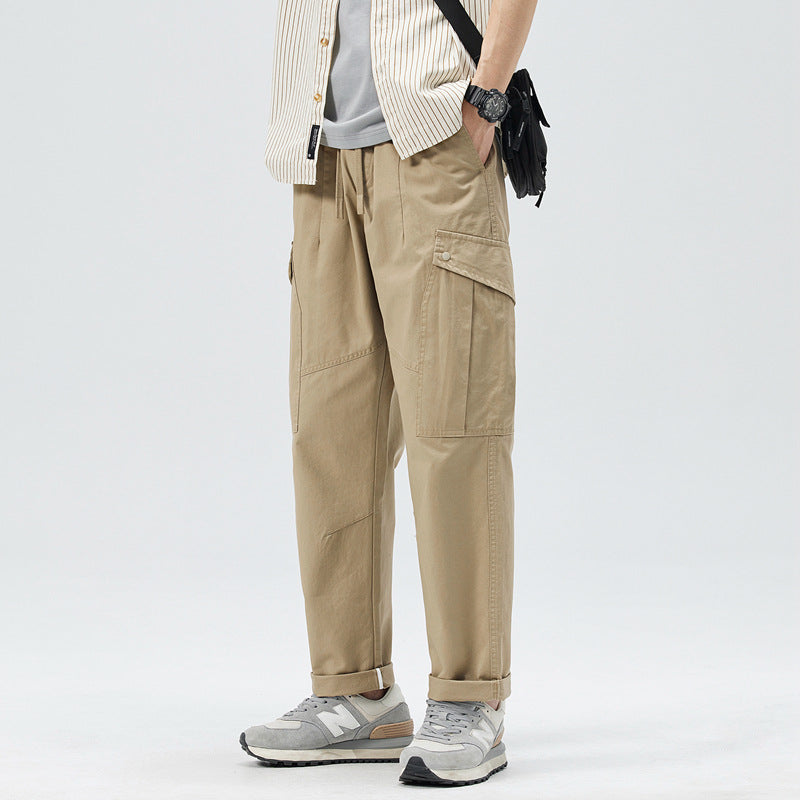 Men's Khaki Cargo Pants
