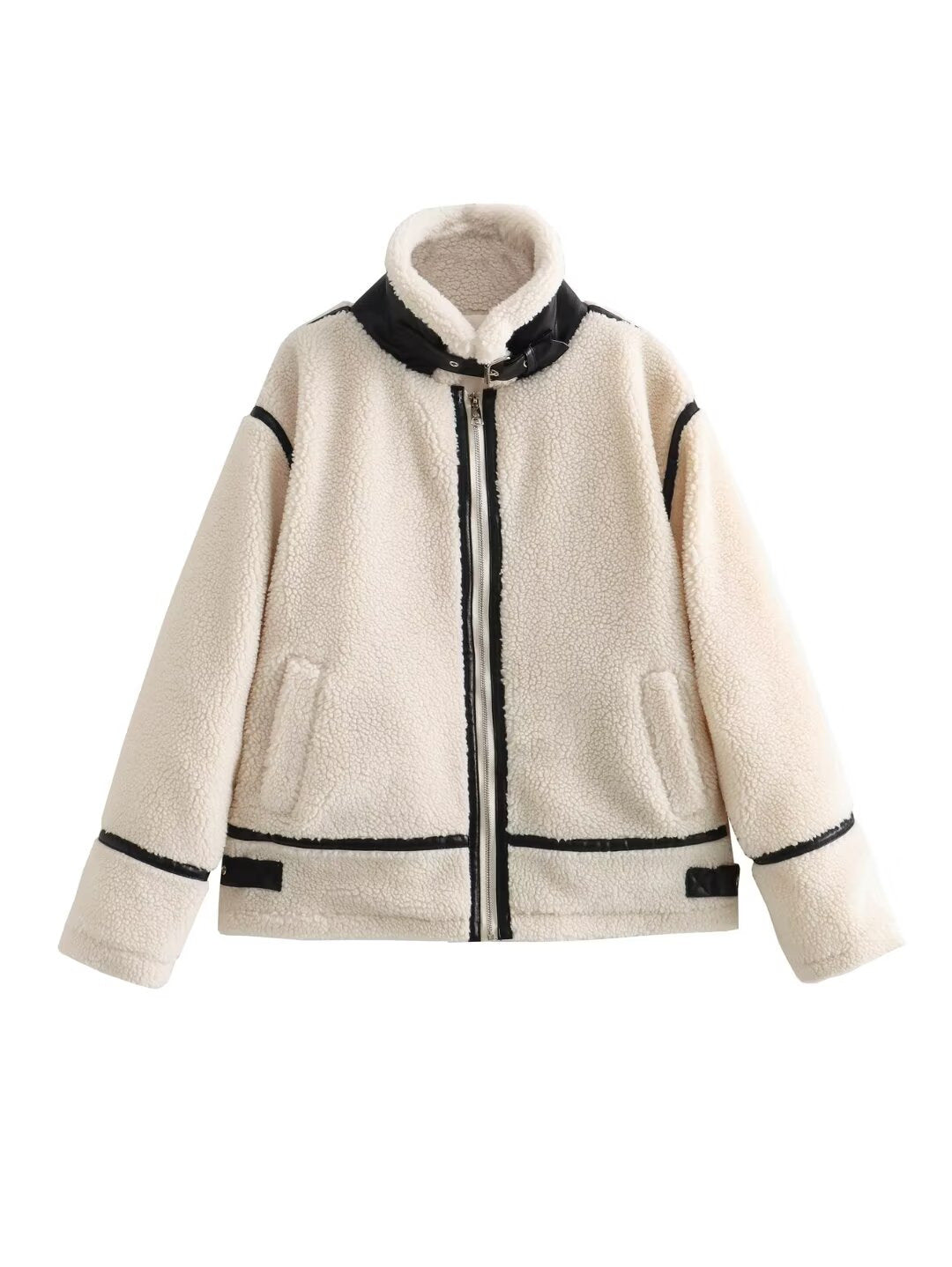 Women's Shearling-Style Jacket
