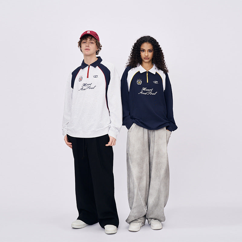 Quarter-Zip Technical Piqué Pullover