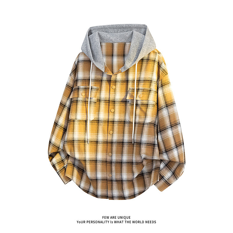 Plaid Hooded Flannel