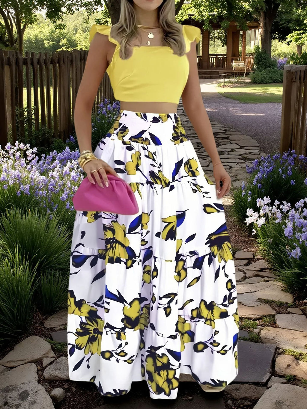 Two-Piece Swing Dress Set