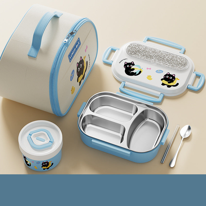 Compartment Stainless Lunch Kit
