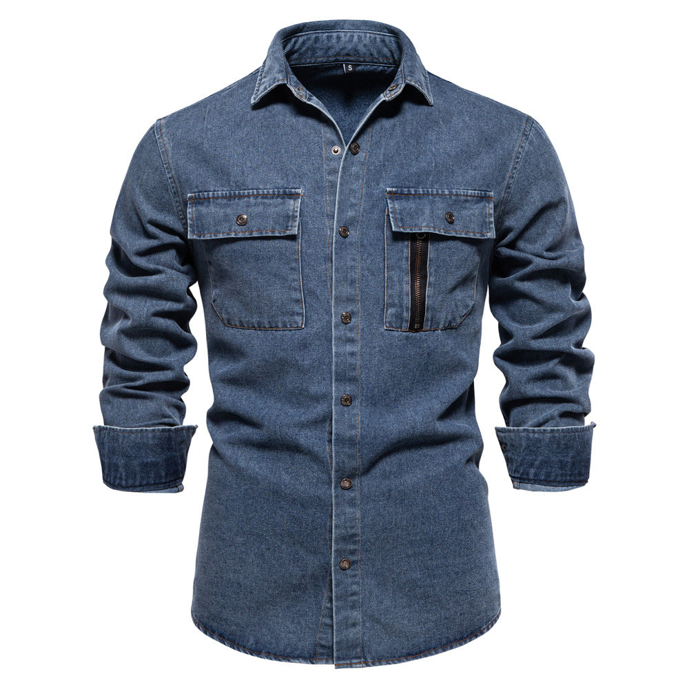 Urban Frontier Denim Overshirt