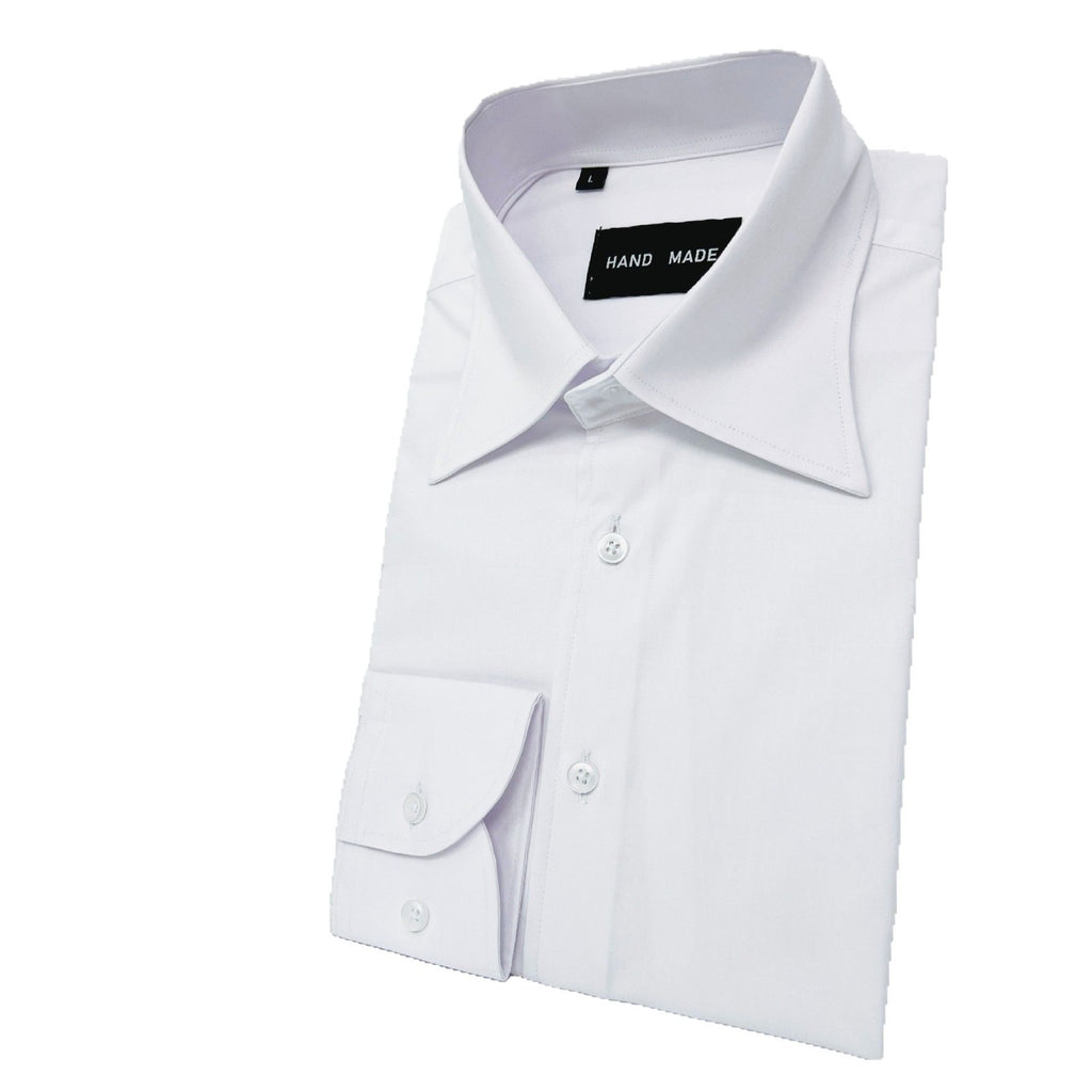 Modern Point-Collar Wrinkle-Resistant Dress Shirt