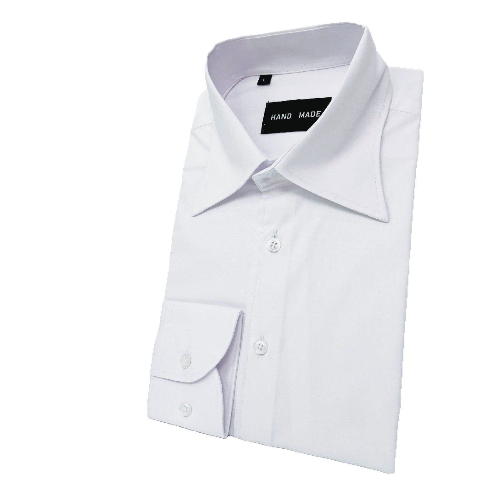 Modern Point-Collar Wrinkle-Resistant Dress Shirt
