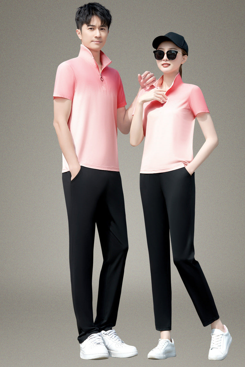 Zipped Collar Set