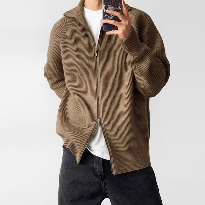 Premium Zip Cardigan
