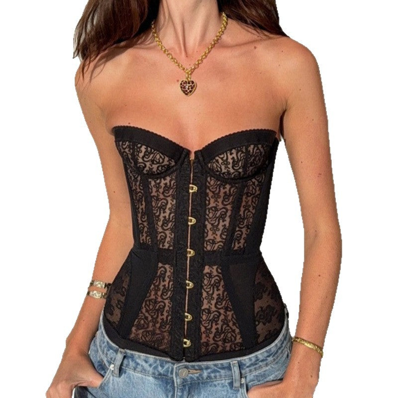 Victoria Lace Corset Top