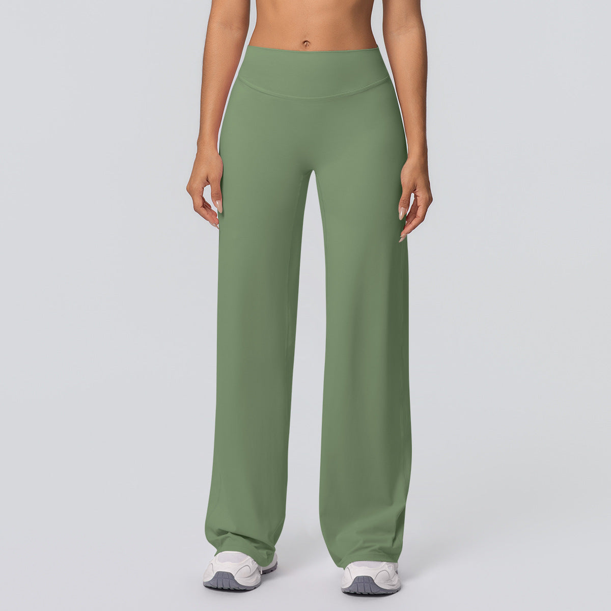 High-Waist Wide-Leg Yoga Pants
