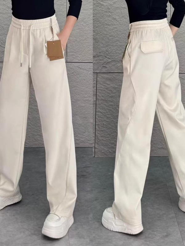 High Rise Relaxed Trousers