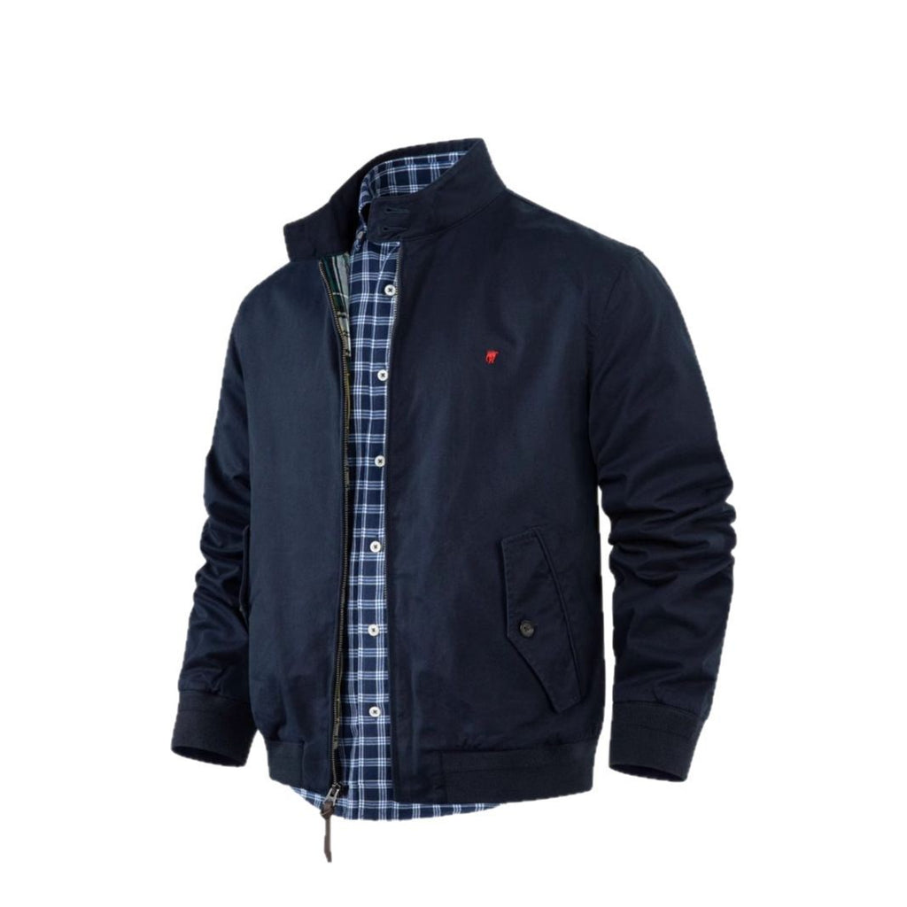 Men's Vintage Stand-Collar Jacket