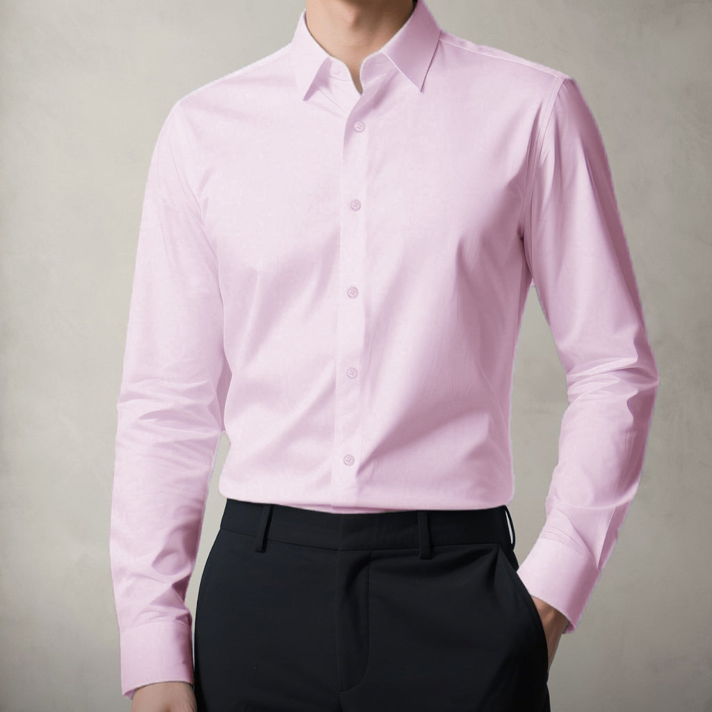 Premium Silk Lustre Wrinkle Resistant Business Shirt