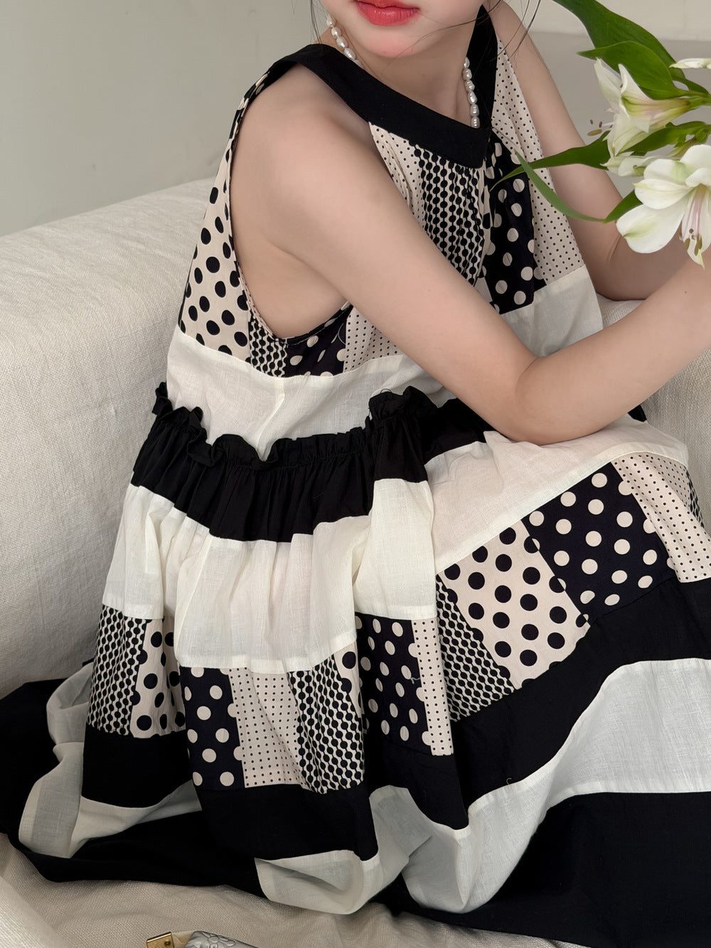 Kids' Color-Block Two-Piece Shorts Set
