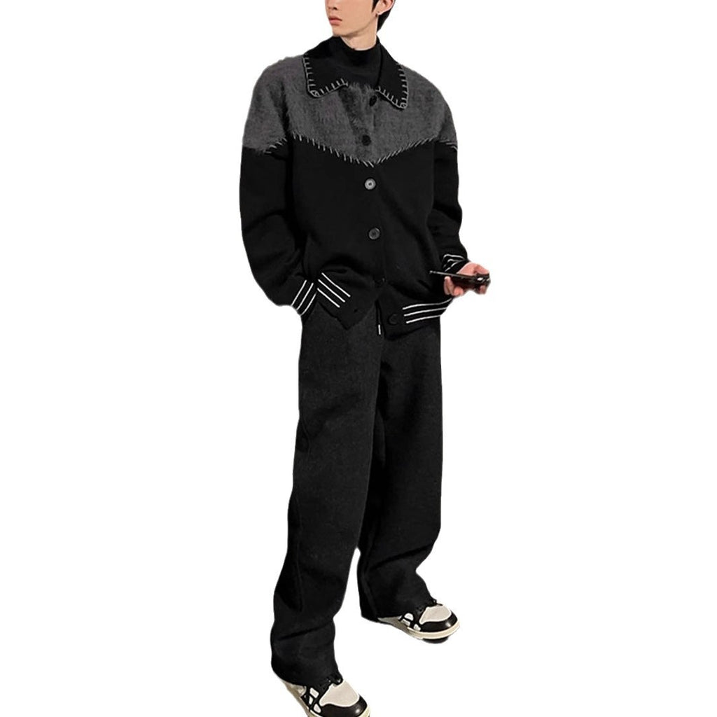 Retro Patchwork Cardigan