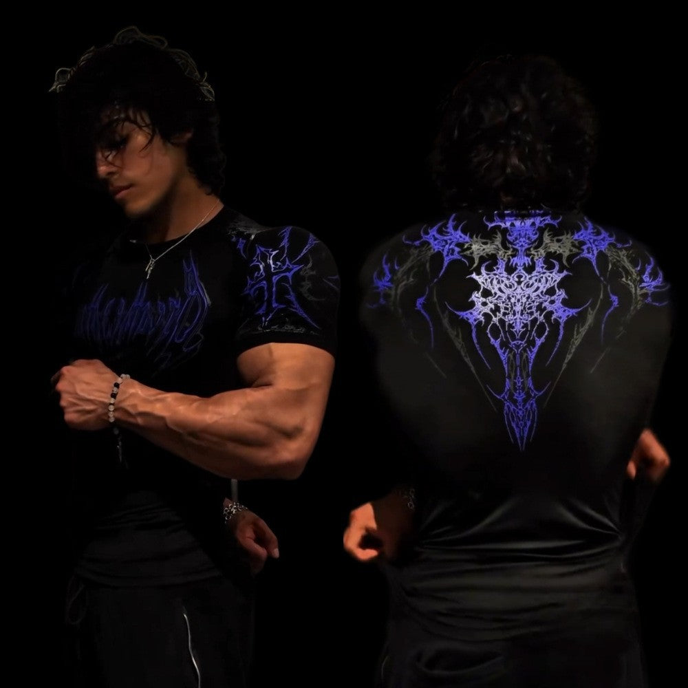 Gothic Sigil Compression Tee