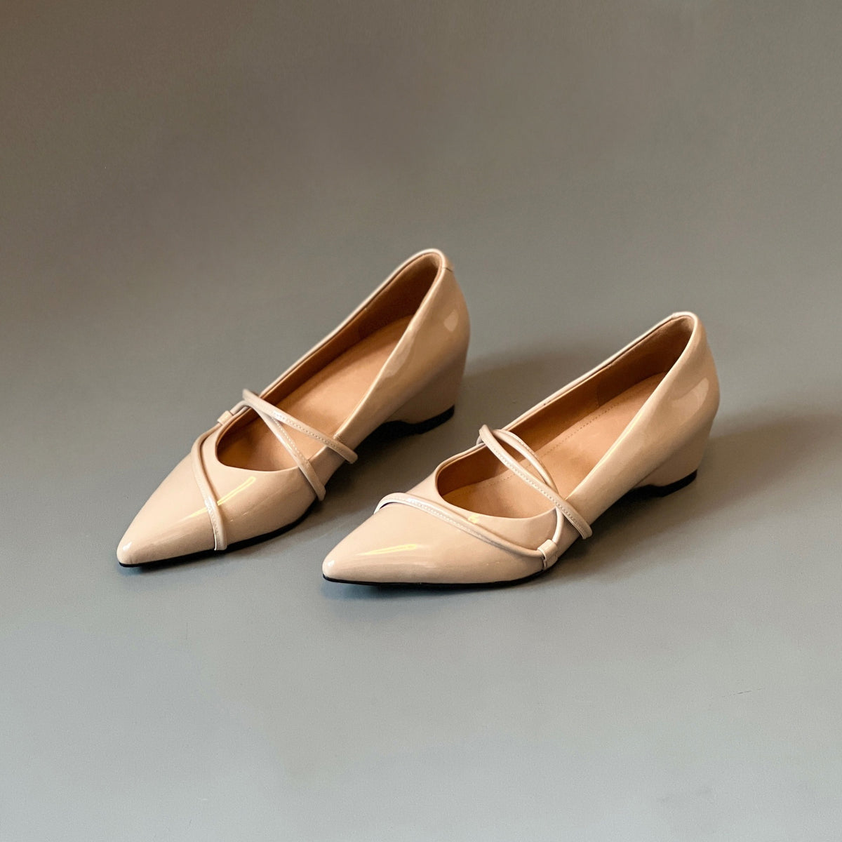Pointed-Toe Mary Janes