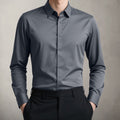 Premium Silk Lustre Wrinkle Resistant Business Shirt