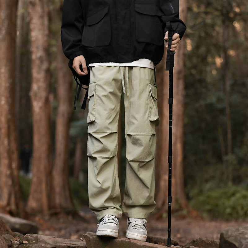 Oversized Multi-Pocket Outdoor Trousers