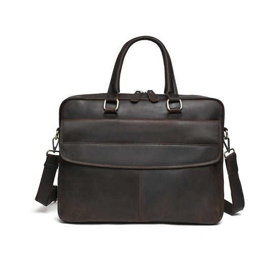 Retro Leather Satchel