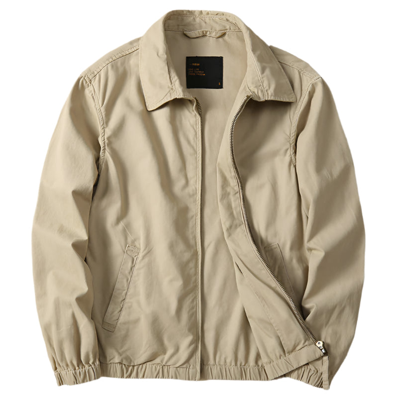 Men's Casual Turn-Collar Jacket