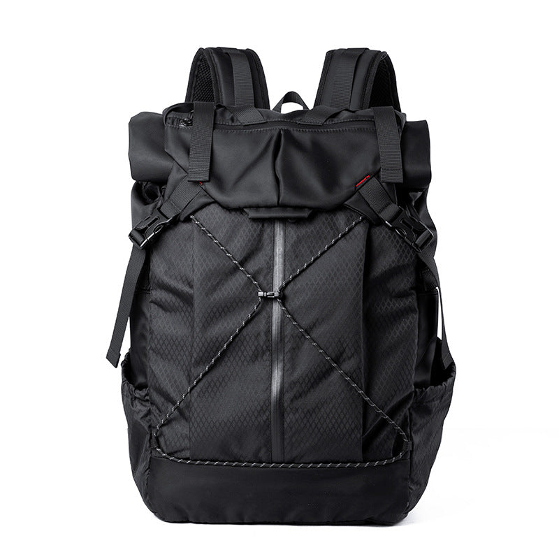 Factory direct sales backpack men's trendy backpack travel large capacity hiking bag college student school bag computer men's bag