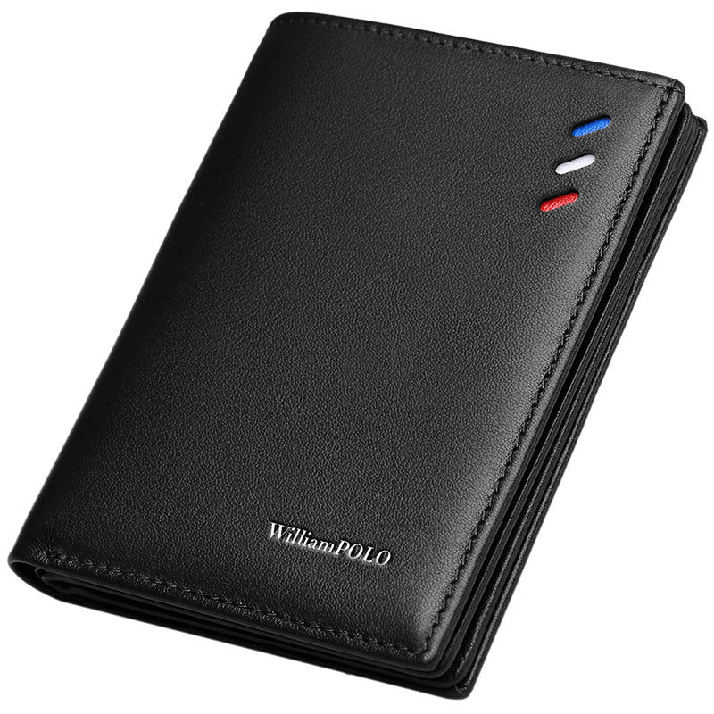 WilliamPOLO Men's Leather Wallet