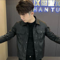 Urban Utility Leather Jacket