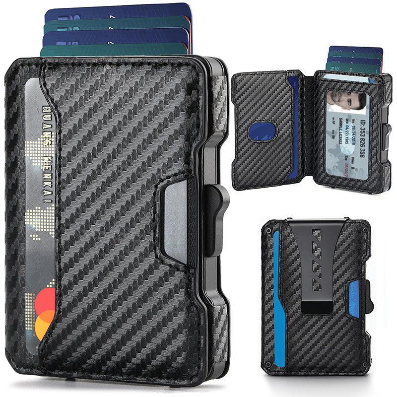 Carbon Fiber RFID Minimalist Wallet