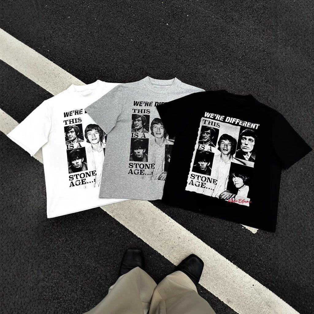 We're Different Retro Band Tee