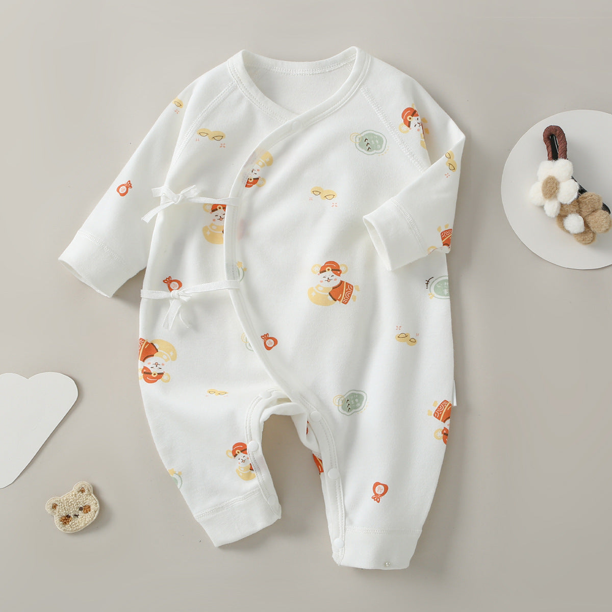 Boneless Cotton Newborn Crawling Suit