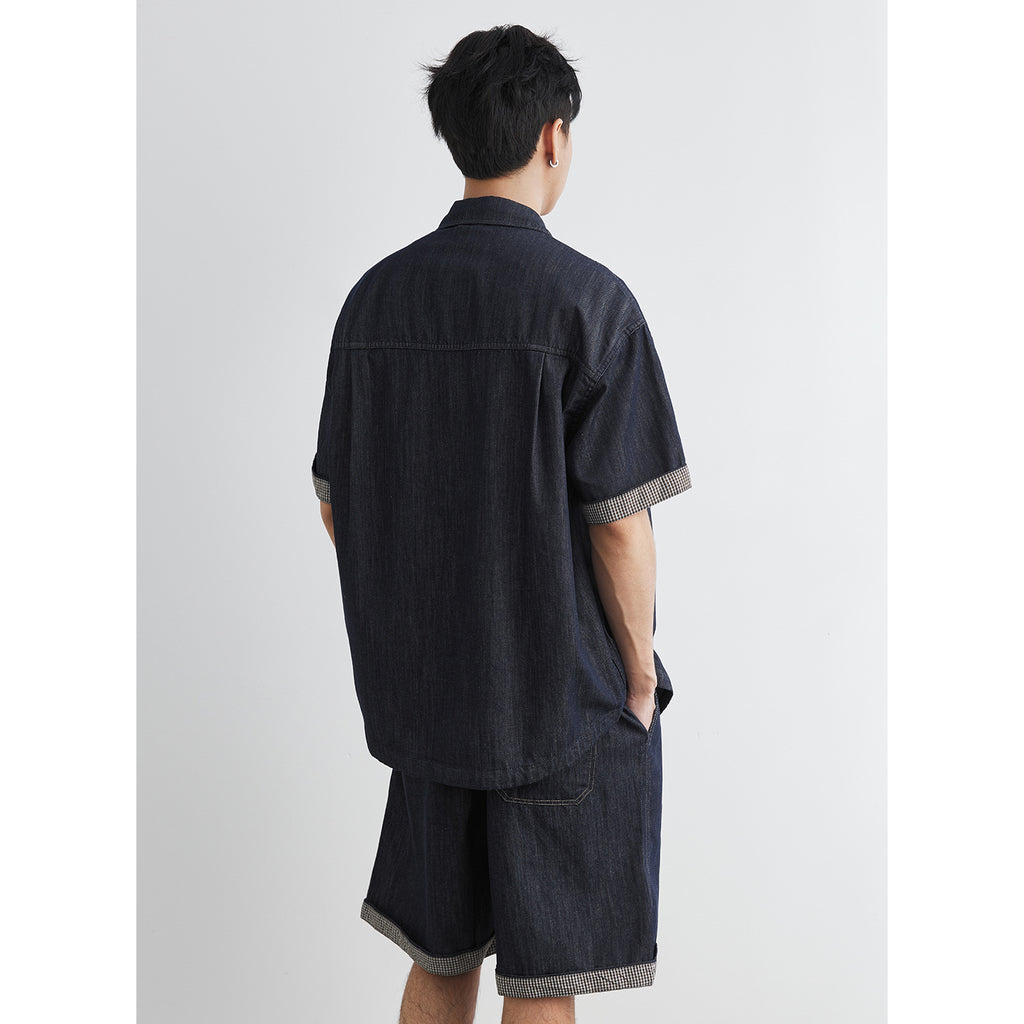 Casual Camp Collar Shirt & Shorts Set