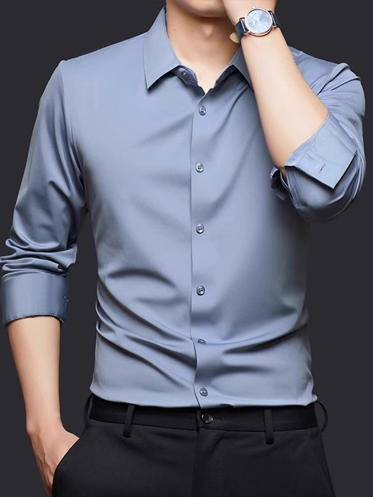 Essential Seamless High-Stretch Dress Shirt