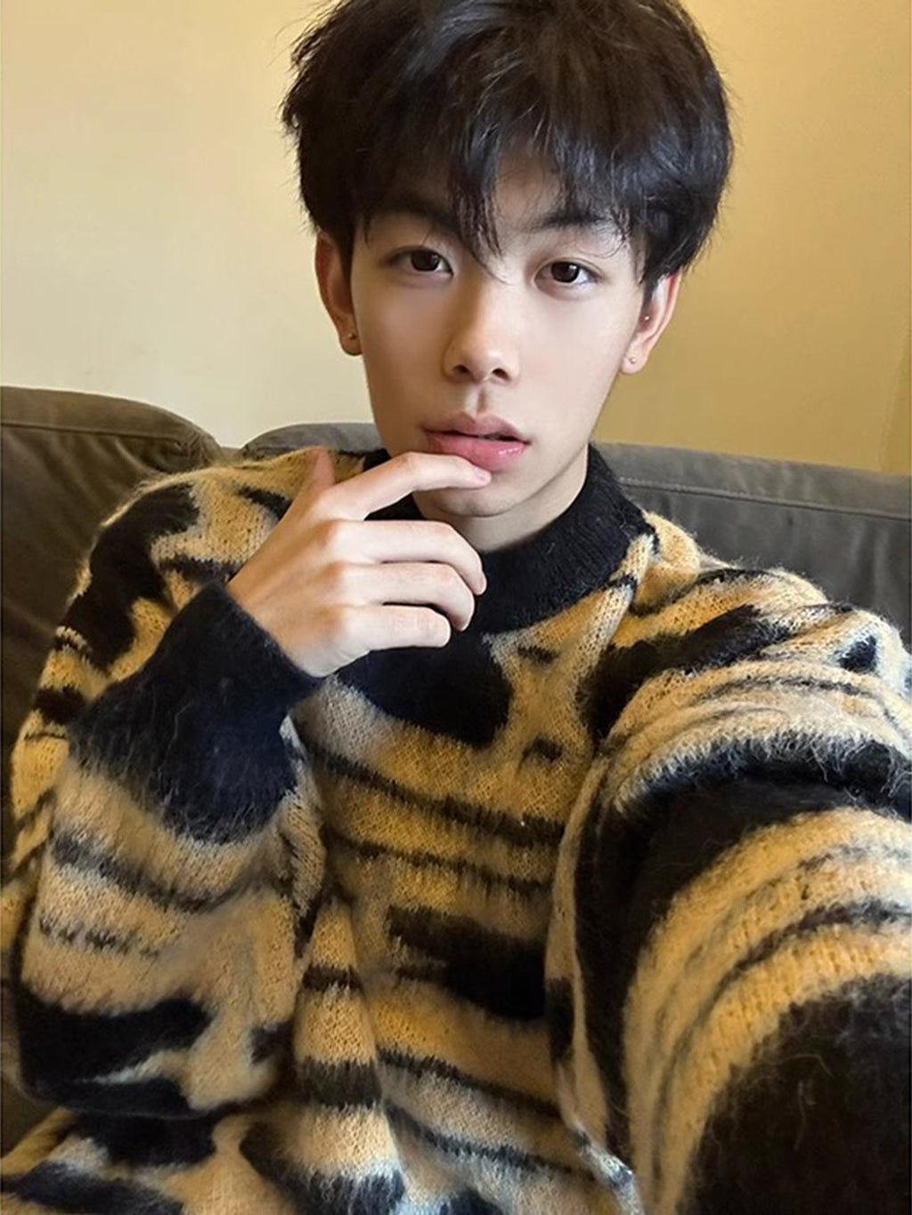 Cozy Textured Knit Pullover