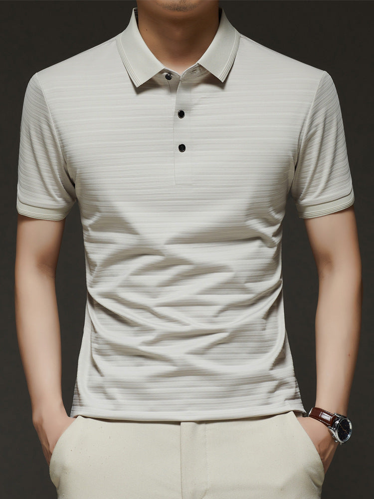 Seamless Ribbed Polo