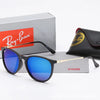 Polarized black frame blue film