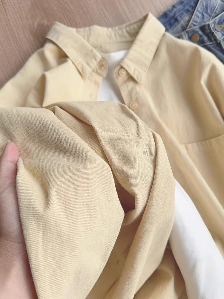 Relaxed Twill Overshirt