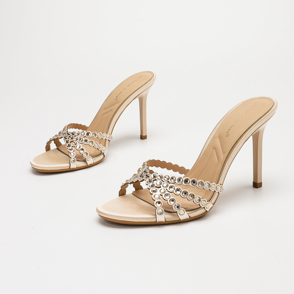 Rhinestone Wedding Stilettos