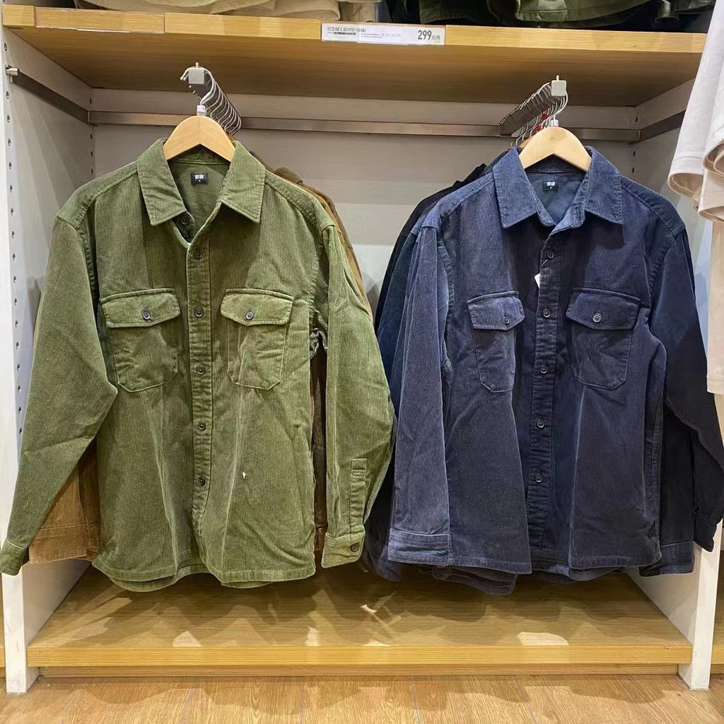 Corduroy Workwear Shirt Jacket